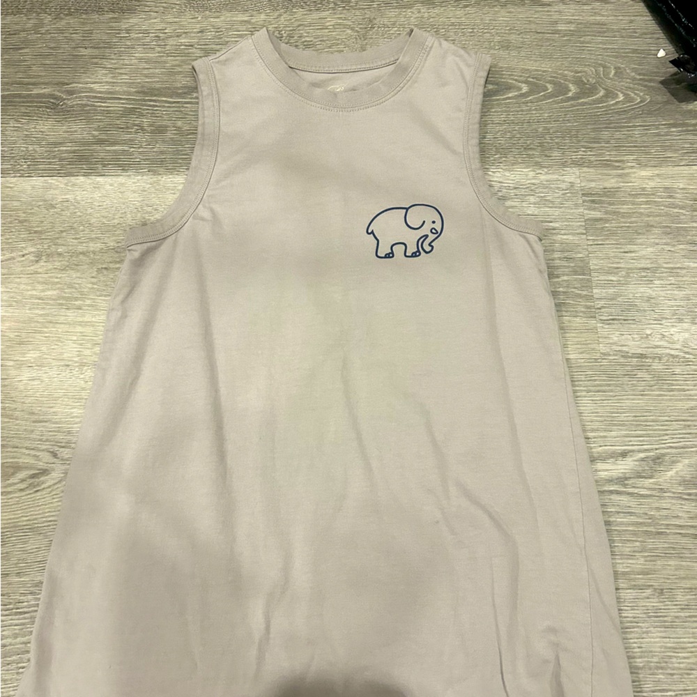 Ivory Ella Tank Top - Grey